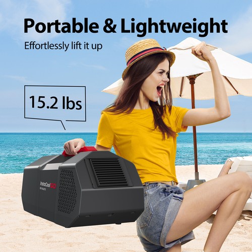 Portable Air Conditioner 2,218 BTU for Tent Camper RVs Indoor Outdoor RV AC Unit - Picture 7 of 10