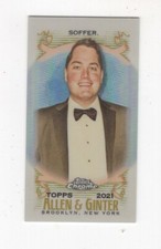 2021 TOPPS ALLEN & GINTER CHROME MINI - BEN SOFFER BOY WITH NO JOB #297