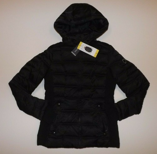 NAUTICA Black Stretch Jacket Quilted 