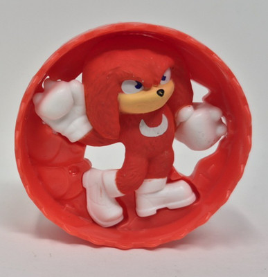 Sonic the Hedgehog 3 Knuckles 2024 McDonald's Happy Meal Toy Super Sonic Roller