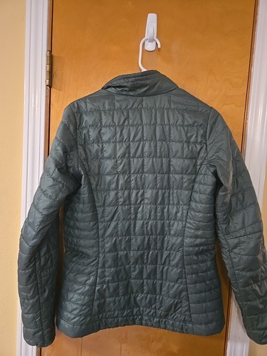 Women's Patagonia Nano Puff Insulated Jacket Full Zip  Green Medium Primaloft  - Picture 6 of 7