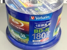 50 pack VERBATIM 6X Blu-Ray BD-R 25GB