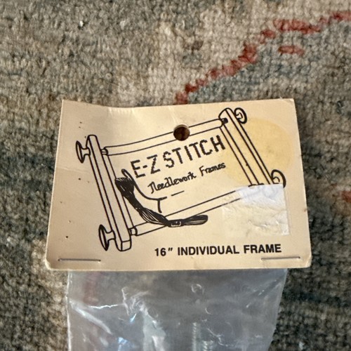 E-Z Stitch 16” Individual Needlework Frame By Tomorrow's Treasures New B-3-24 - Picture 1 of 4