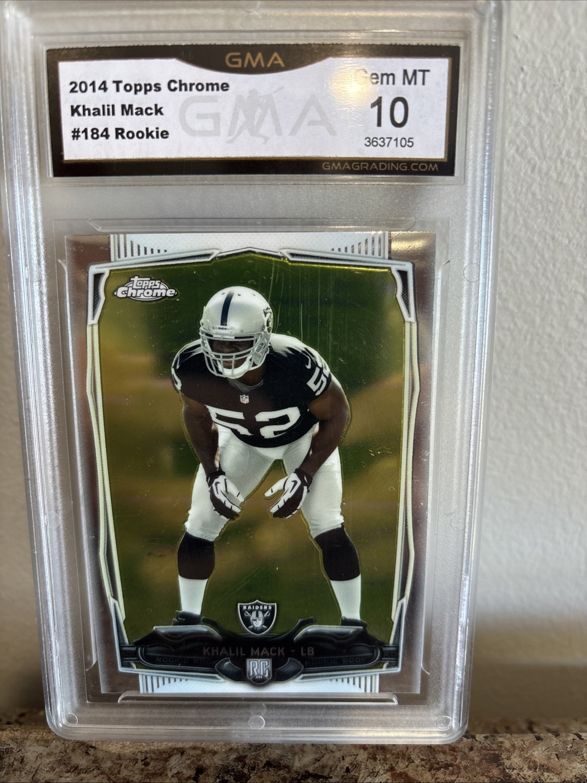 2014 Topps Chrome - Khalil Mack #184 (RC)