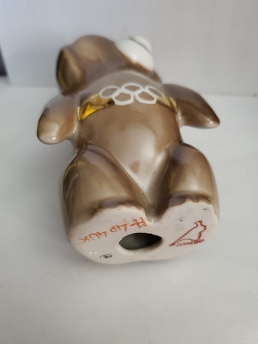 Figurine Misha L'ours – Mascotte Olympique Moscou 1980, Vintage Rare