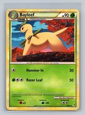 Pokemon Bayleef Call of Legends 40/95 Mild Play MP+ or Better