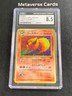 1997 Pokemon Japanese Pokemon Jungle #136 Flareon Holo CGC 8.5