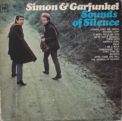 Simon & Garfunkel Sounds of Silence Vinyl Record 1965 Columbia
