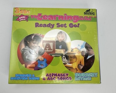 Baby Scholar Learning CD set- Sealed- Alphabet Numbers & Nursery Rhyme preschool