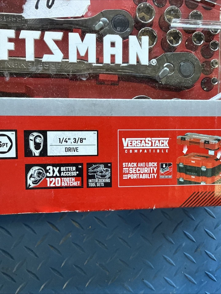 Craftsman 68 pc. SAE Metric & EverCraft 32 Piece Wrench Set, screwdrivers - Image 4 of 4