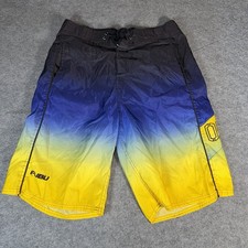 Deadstock Vintage Y2K FUBU Multicolor Board Shorts