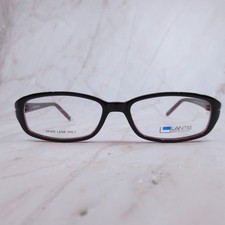 Lantis Optical CS L6004 Rectangular Eyeglass Frames Black Magenta 52-16-135