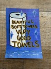 Original ACEO Acrylic Mini Painting 2.5x3.5 Anti Trump Quote Leftist Political — photo 2