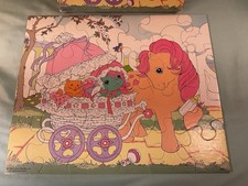 Vintage G1 My Little Pony Baby Pony 24-Piece Interlocking Cardboard Puzzle 1985