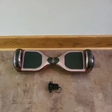 Self-Balancing Electric Side Scooter with LED Lights