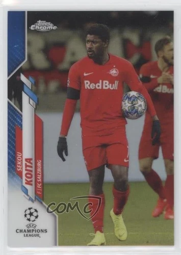 2019-20 Topps Chrome UCL Blue Refractor /150 Sekou Koita #78 Rookie RC