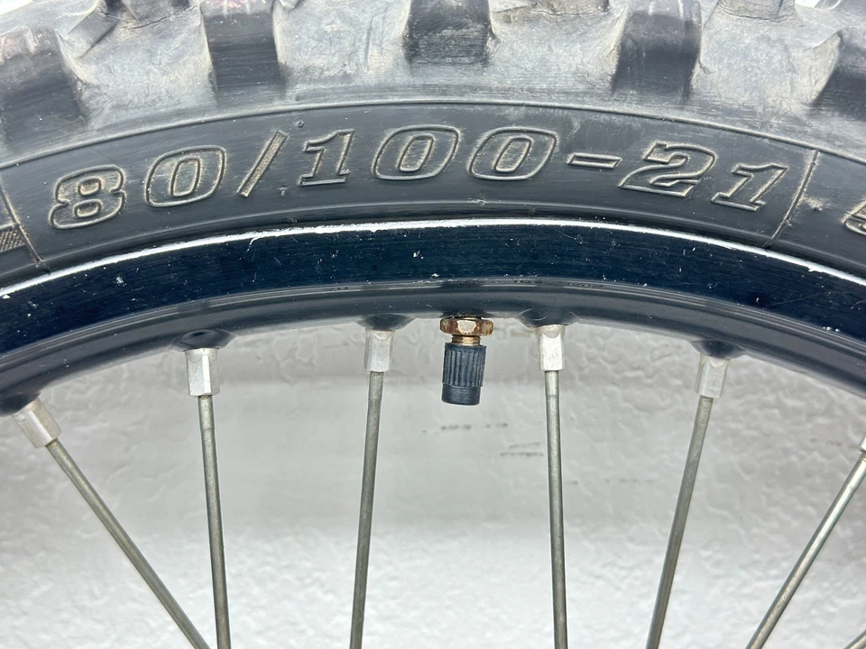 2017 Yamaha YZ450F Excel conjunto de rodas dianteiro traseiro 21/19 polegadas aro preto cubo de roda dentada - Imagem 4 de 4