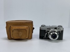 Graflex Graphic 35mm Film Camera Graflar 50mm F 3.5 Lens Germany Not Tested