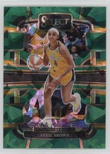 2024 Panini Select WNBA Concourse Green Ice Prizm Lexie Brown #67 1fw1