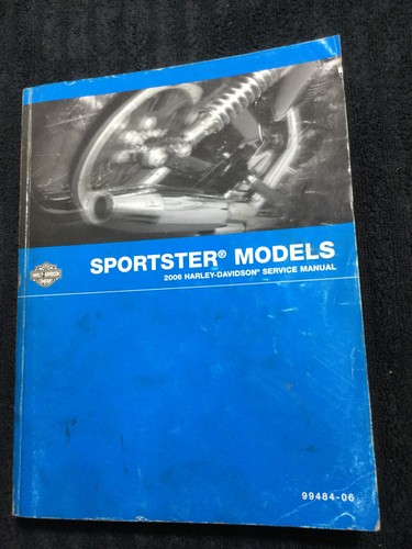 Harley Davidson Sportster Models 2006 Service Manual 99484-06