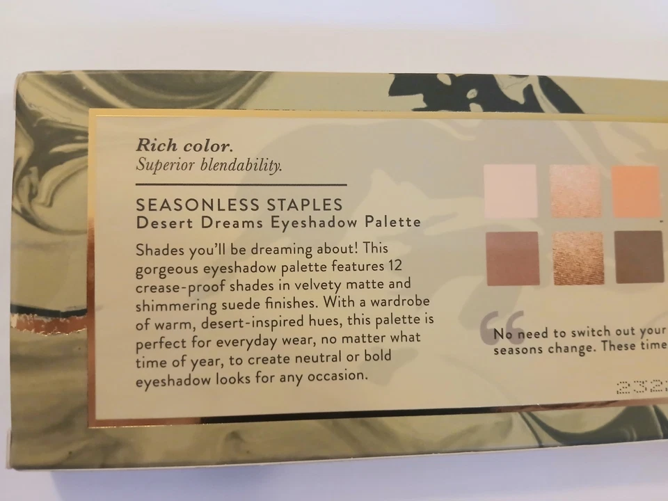 Laura Geller DESERT DREAMS Eyeshadow Palette Seasonless Staples 14 shades — NEW - Image 4 of 4