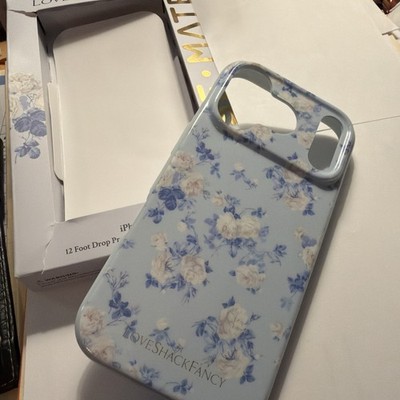 Case - Mate LoveShackFancy iphone 17 Pro / Blue Rosettes, New