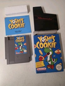 YOSHI'S COOKIE NINTENDO NES PAL-B FAH COMPLET TRES BON ETAT