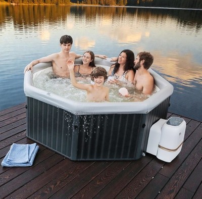 MSpa Whirlpool TUSCANY neu Modell 2026 XXL 6 Pers. WiFi - UVC - 138 Luftdüsen