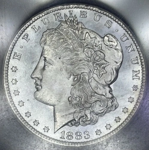 1883 CC Silver Morgan Dollar GSA Hoard Graded MS 64 NGC