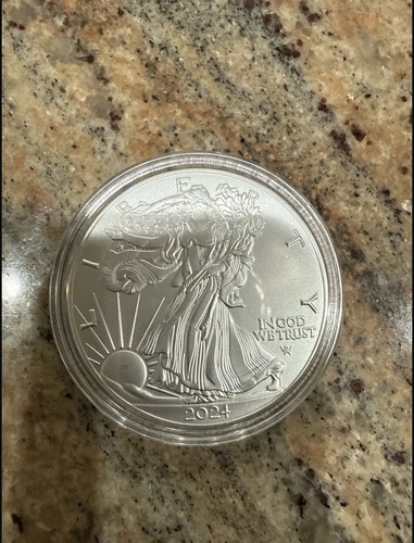 2024 1 oz US Silver Eagle Coin (BU)-FAST SHIPPING --New &