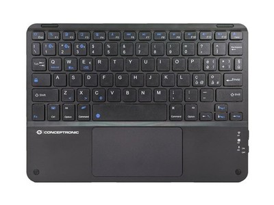 Conceptronic TOBIN01BIT 10-Inch Bluetooth Touchpad Keyboard, Qwerty Italian ~E~