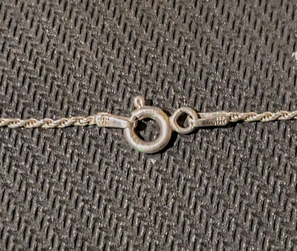 Kay Jewelers .925 Sterling Silver and 10K Necklace.  - Image 4 of 4