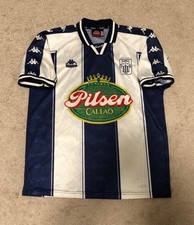 Alianza Lima 1997 Kappa Peru Pilsen Home Soccer Jersey Shirt Size L Vintage Rare