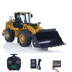 US Stock KABO 2.4G 1/16 K966 ST8 Radio Hydraulic RC Loader Light Battery Motor