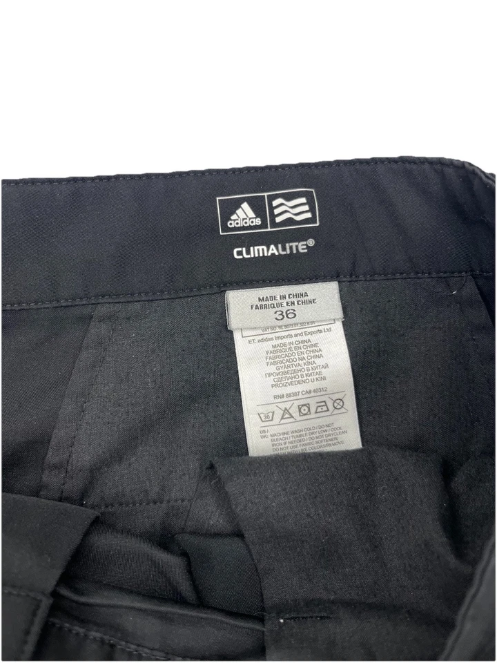 Pantalones Cortos de Golf Kiawah Island Ocean Course Para Hombre Talla 36 Negros Adidas Bordados Foto 3 de 4