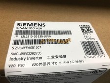 1PCS New Siemens 6SL3210-5BE25-5UV0 6SL3 210-5BE25-5UV0 Frequency converter