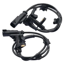 2Pcs Front Left and Right Abs Wheel Speed Sensor Compatible with Ford Fiesta