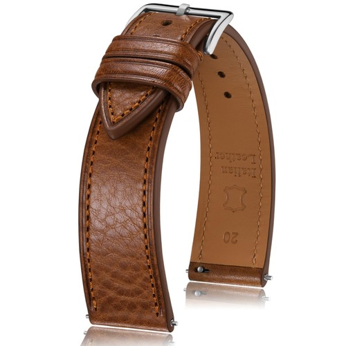 Italian Vegetable Tanned Leather Belt Strap - Full Grain Natural Leather For Crafting | 9-10 Oz