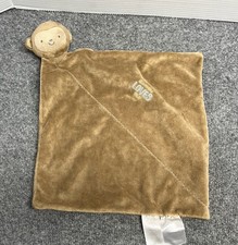 Carters Just One You Monkey Lovey Security Blanket Brown Mommy Loves Me