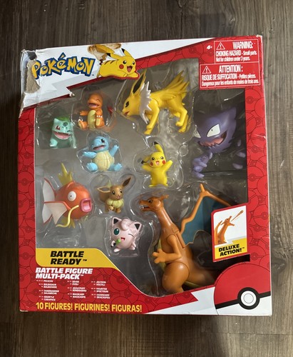 Pokemon Battle Ready Figur Multipack 10 Deluxe Edition Neu in beschädigter Box