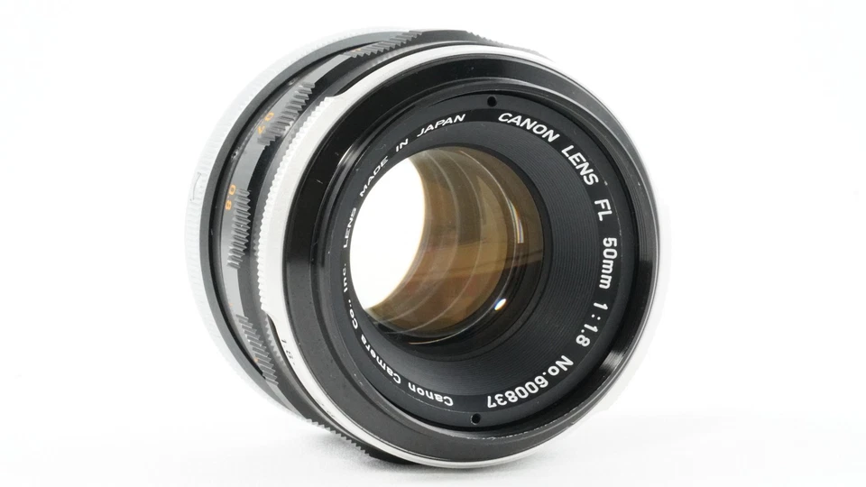 Canon FL 50mm f1.8 MF Standard Prime Lens From JAPAN #752 - Image 4 of 4
