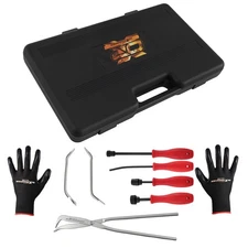 Car Drum Brake Tool Set Brake Repair Spring Removal Installer Adjusting Spoon