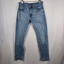 Levi’s 502 Tapered Men’s Jeans W28 L30 Light Wash Straight Taper