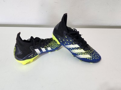 Adidas Boys Predator Freak.3 FG FY0613 Black Soccer Cleats Men's Size 5.5
