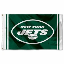 3x5 Foot New York Jets Wordmark Flag