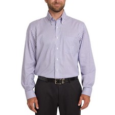 Kirkland Signature Men's Traditional Fit Dress Shirt, Violet