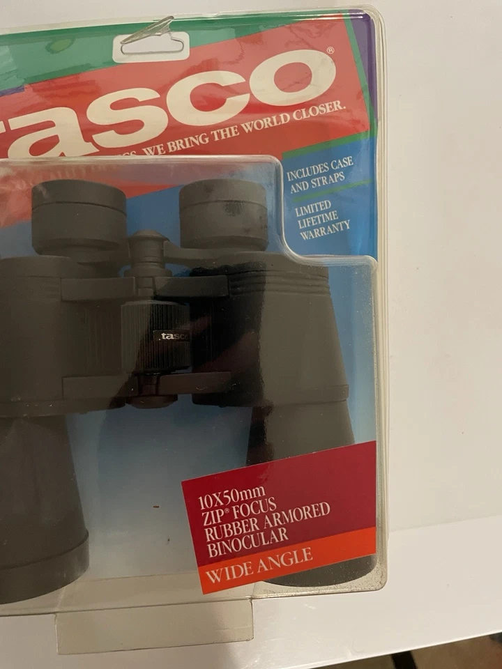 Tasco Wide Angle and Rubber 2023BRZ 10x50MM Binoculars - Sightseeing Hunting - Image 4 of 4