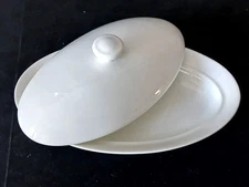Fortessa Fine Bone China Oval Covered Dish HBW-00-224 9” x 5” – Case of 6 NIB
