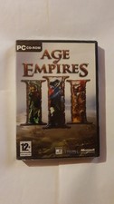 Age of Empires III 3 PC Game Microsoft 2005 Europe Version Original SEALED / NEW