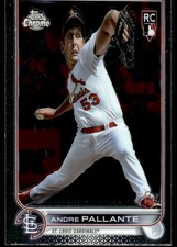 2022 Topps Chrome Update Andre Pallante Rookie St. Louis Cardinals #USC107